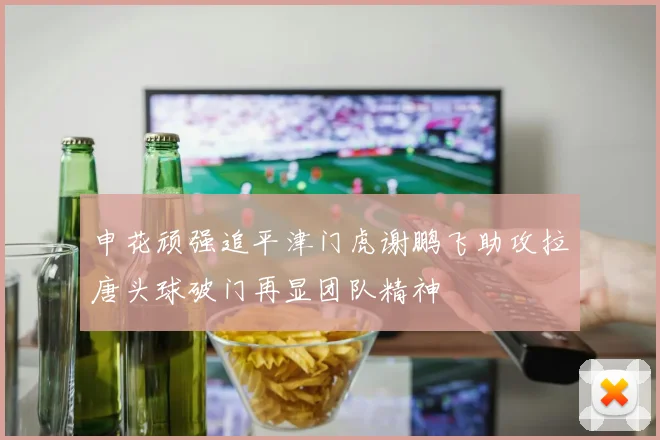申花顽强追平津门虎谢鹏飞助攻拉唐头球破门再显团队精神