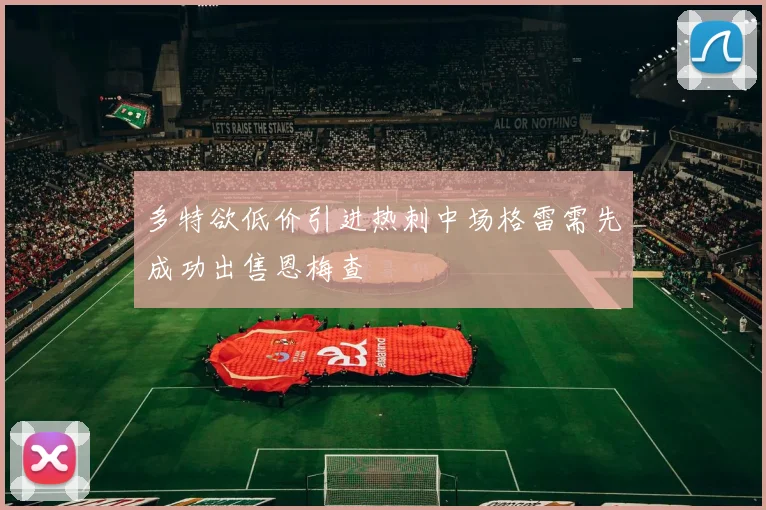 多特欲低价引进热刺中场格雷需先成功出售恩梅查